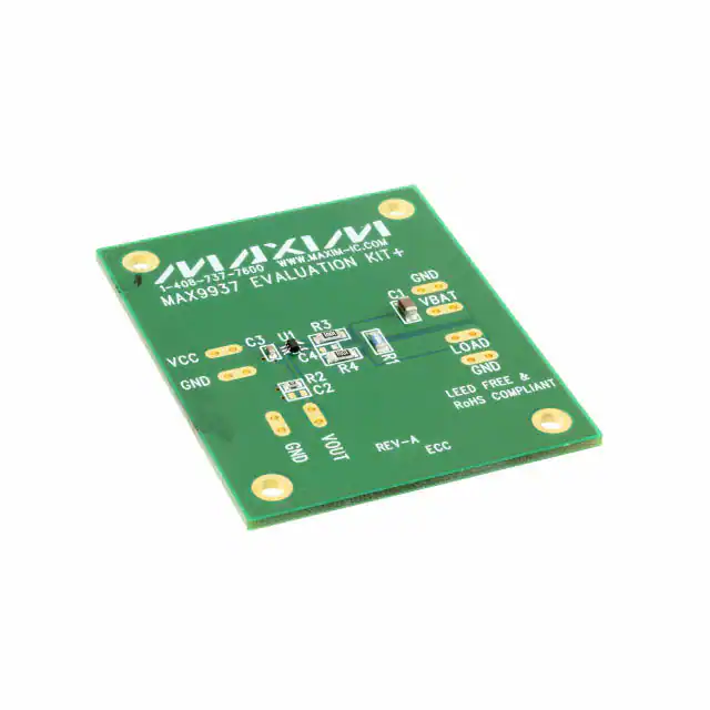 MAX9937EVKIT+ Analog Devices Inc./Maxim Integrated  Cartes d'évaluation - Amplificateurs opérationnels